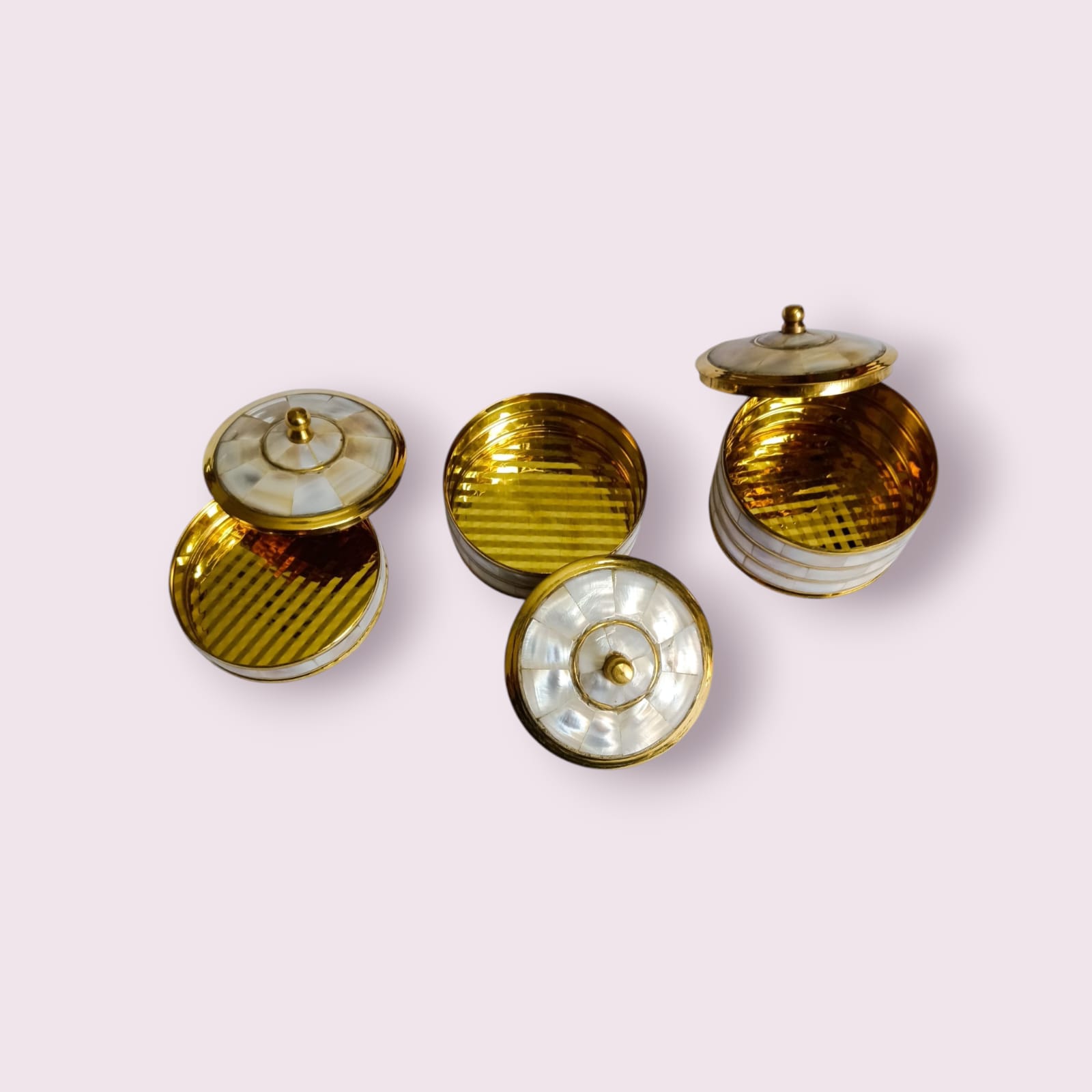 Brass Round Shap Box - Image 3