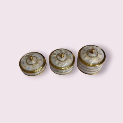 Brass Round Shap Box